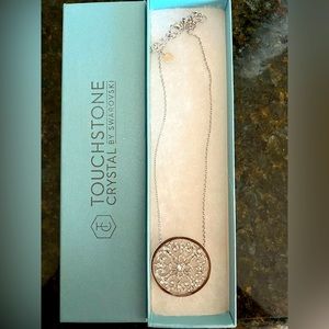 Touchstone Crystal - Filigree Medallion